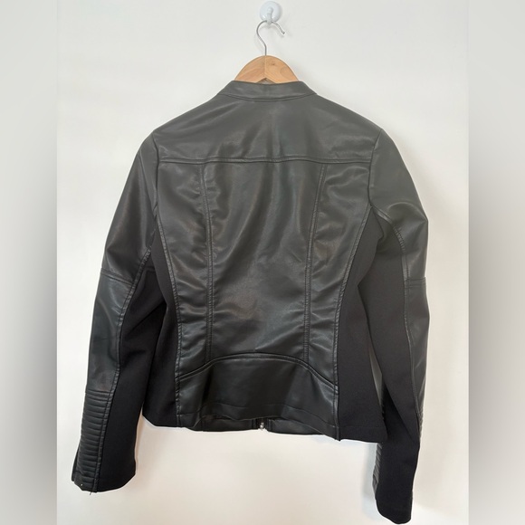 Faux Leather Biker Jacket - Picture 2 of 2